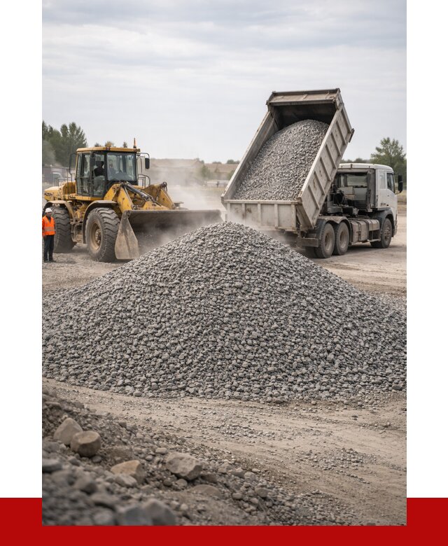 Купить щебень с доставкой в Невинномысске от 2557 руб. | ПРОНЕРУДНвн