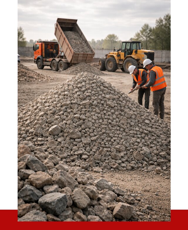 Гранитный щебень фракция 40-70 в Невинномысске от 2557 руб ПРОНЕРУДНвн