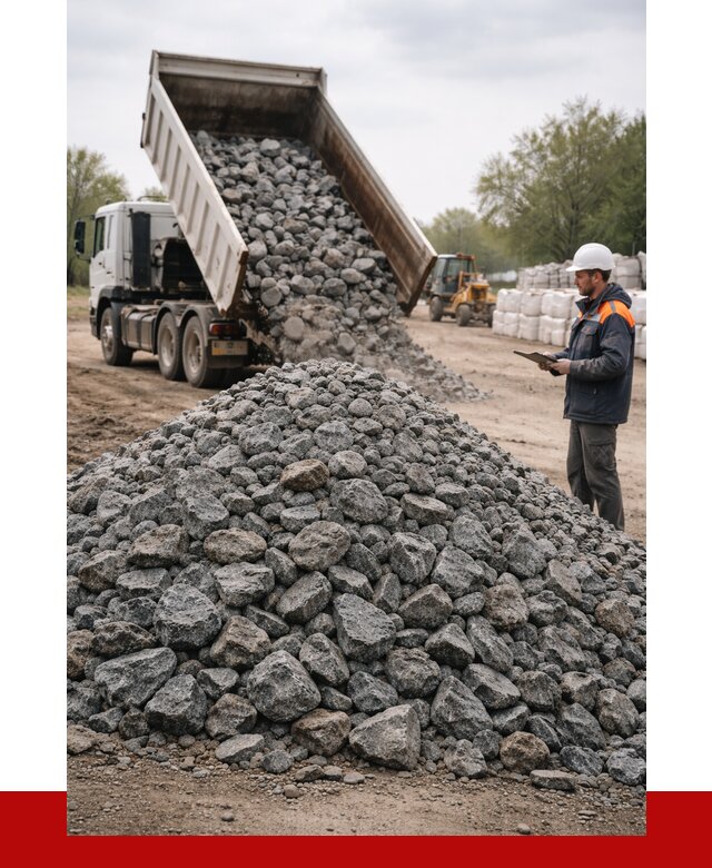 Гранитный щебень фракция 100-200 в Невинномысске от 4296 р. ПРОНЕРУДНвн