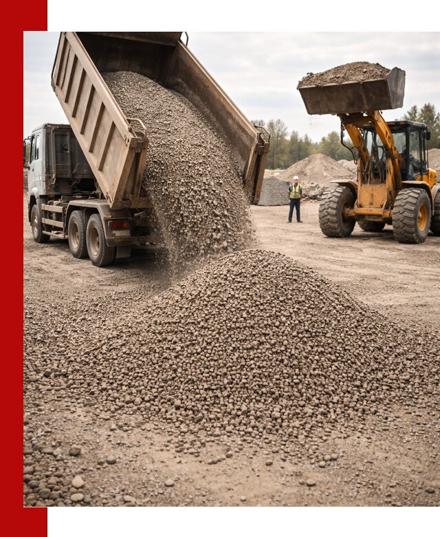 Гравийный щебень фракция 3–10 с доставкой в Невинномысске