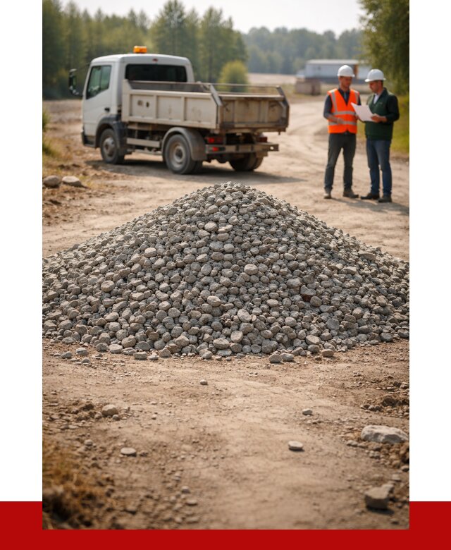 Гравийный щебень фракция 20-40 в Невинномысске от 1227 р. | ПРОНЕРУДНвн