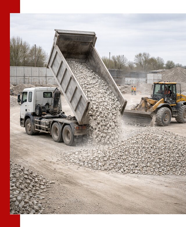 Доставка и продажа известнякового щебня в Невинномысске