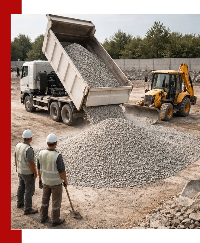 Купить известняковый щебень фракции 5–10 мм с доставкой в Невинномысске