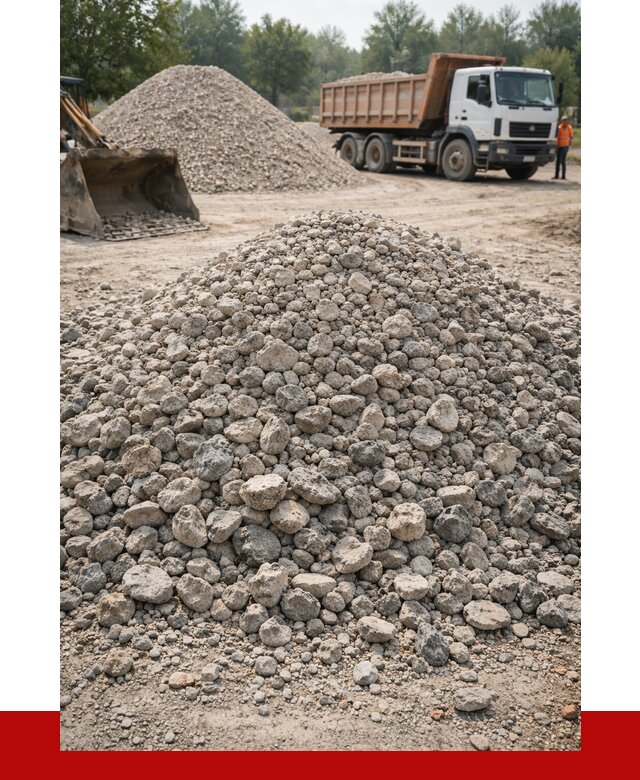 Вторичный щебень фракция 20-40 в Невинномысске от 2250 р ПРОНЕРУДНвн