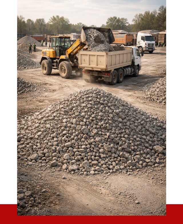 Вторичный щебень фракция 40-70 в Невинномысске от 1780 р, ПРОНЕРУДНвн