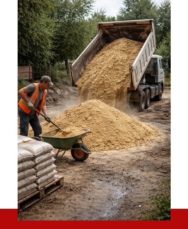 Купить песок с доставкой в Невинномысске от 1841 р. | ПРОНЕРУДНвн