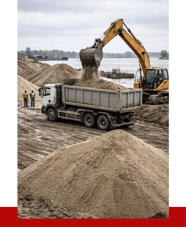 Купить речной песок навалом в Невинномысске от 1841 р., ПРОНЕРУДНвн