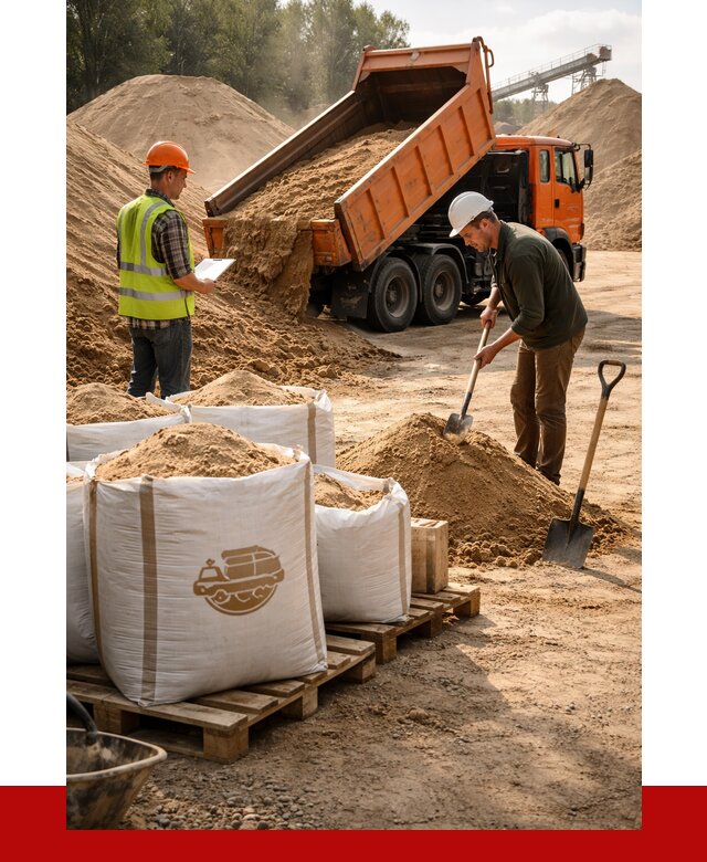 Строительный песок в Невинномысске от 2250 р. с доставкой, ПРОНЕРУДНвн