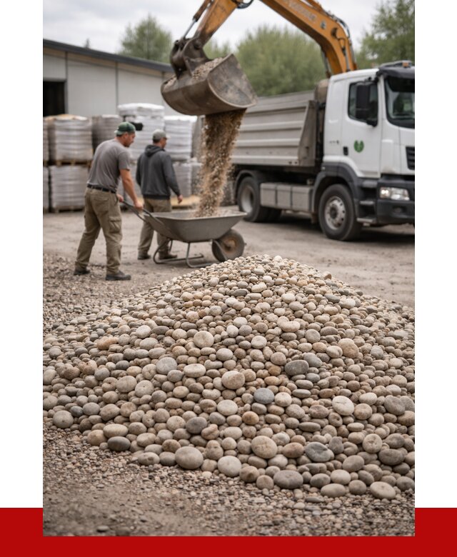 Галька декоративная в Невинномысске от 3273 р. за куб | ПРОНЕРУДНвн