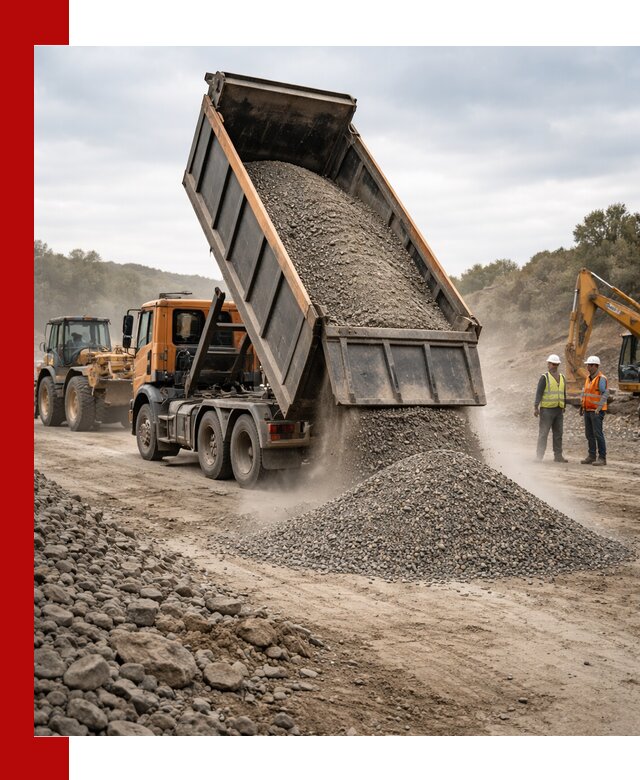 Щебёночно-песчаная смесь ЩПС С1 с доставкой в Невинномысске