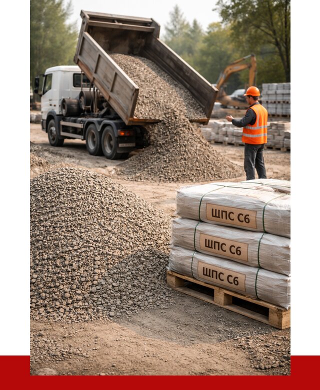 ЩПС С6 в Невинномысске с доставкой от 2250 р. за куб | ПРОНЕРУДНвн