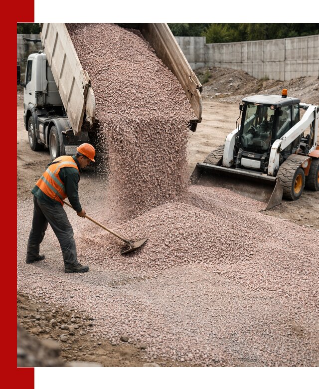 Крошка розовый гранит с доставкой в Невинномысске от производителя