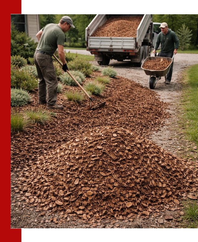 Крошка для мульчирования с доставкой в Невинномысске