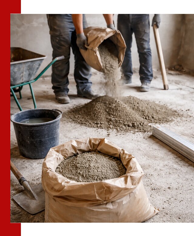 Доставка сухой смеси для стяжки в Невинномысске