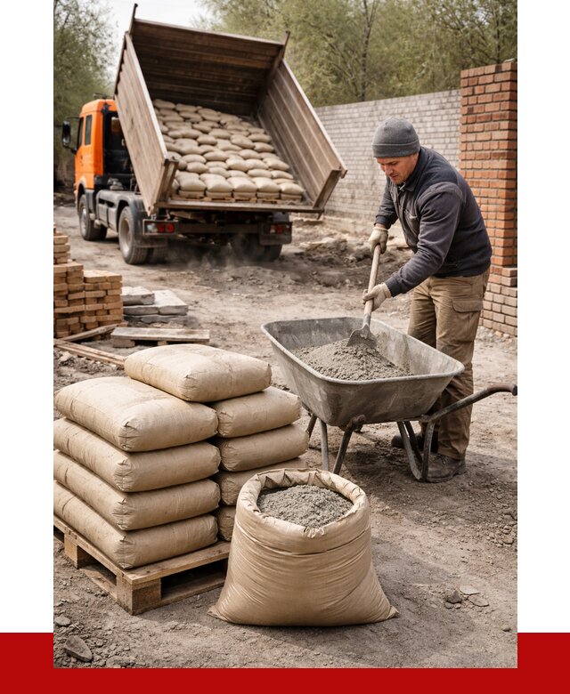 Купить сухую смесь для кладки в Невинномысске от 1227 р. | ПРОНЕРУДНвн