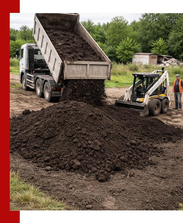 Поставка плодородной земли с доставкой самосвалом в Невинномысске