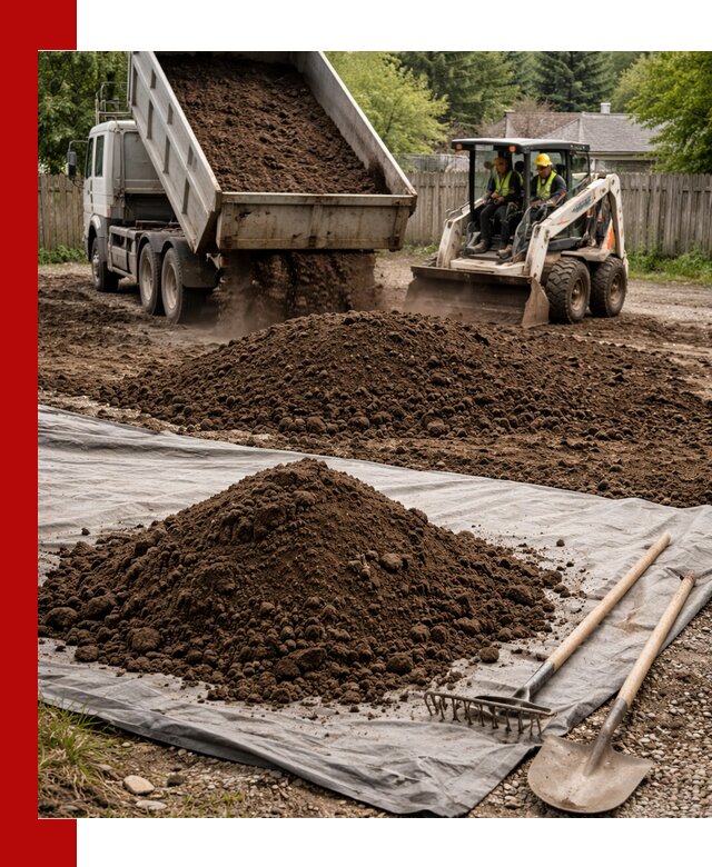 Грунт для отсыпки участка с доставкой в Невинномысске