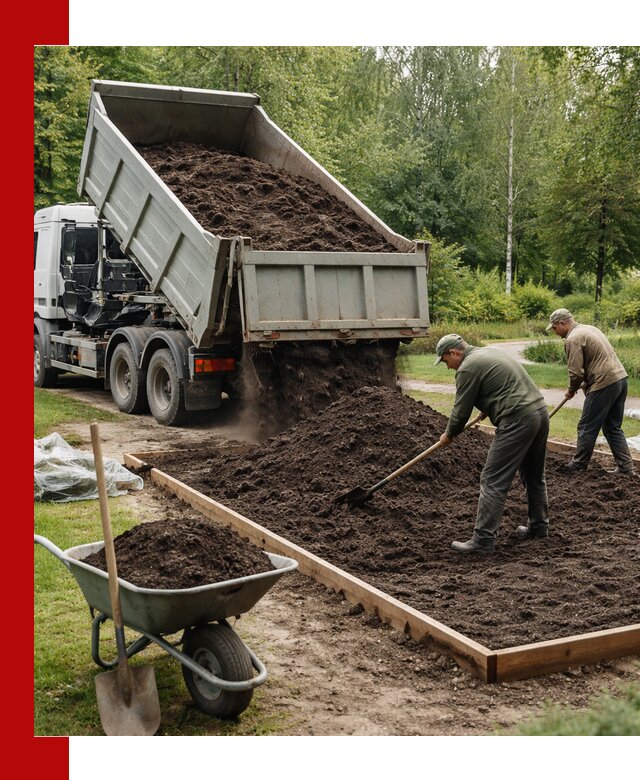Доставка грунта для озеленения и благоустройства в Невинномысске