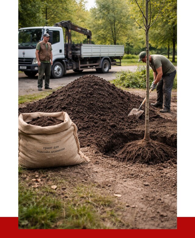 Грунт для посадки деревьев в Невинномысске от 1227 р. | ПРОНЕРУДНвн