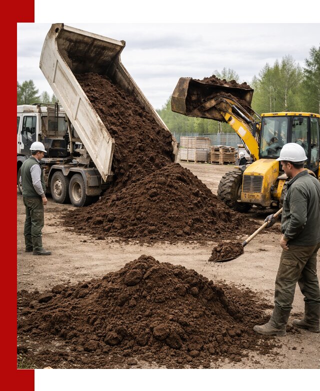 Доставка торфа оптом и в мешках в Невинномысске