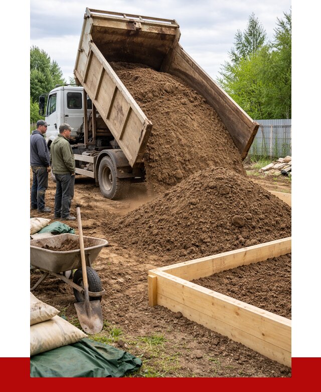 Торфо песчаная смесь в Невинномысске с доставкой от 1892 р. | ПРОНЕРУДНвн