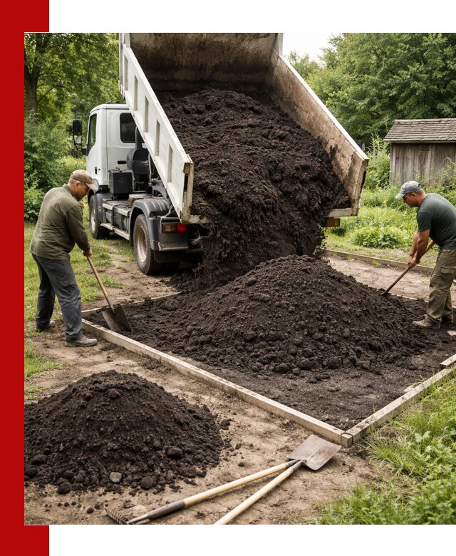 Купить чистый чернозем для огорода с доставкой в Невинномысске