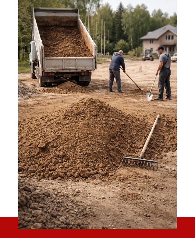 Суглинок для планировки в Невинномысске с доставкой от 4296 р. | ПРОНЕРУДНвн