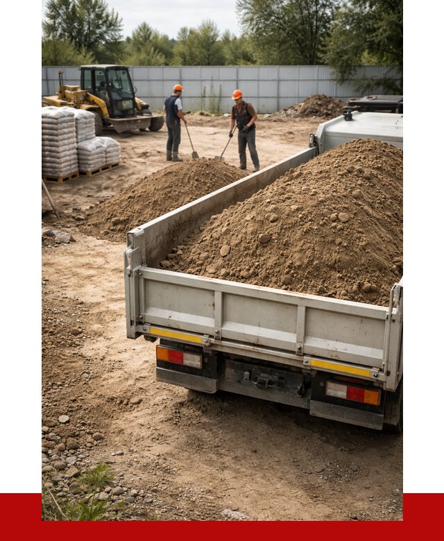Супесь с доставкой в Невинномысске от 2506 р. за куб | ПРОНЕРУДНвн