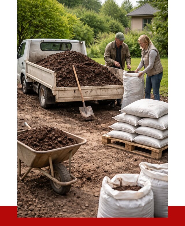 Перегной в мешках с доставкой в Невинномысске от 2250 р. | ПРОНЕРУДНвн