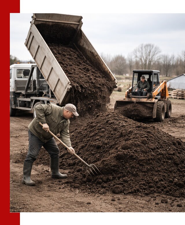 Доставка и продажа перегноя в Невинномысске быстро и дешево