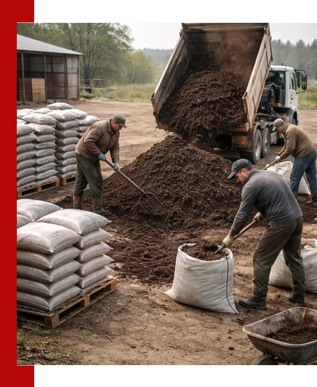 Доставка компоста оптом и в розницу в Невинномысске