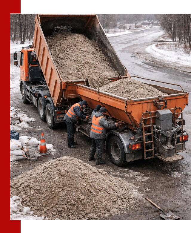 Поставка и вывоз пескосоля в Невинномысске оптом и в розницу