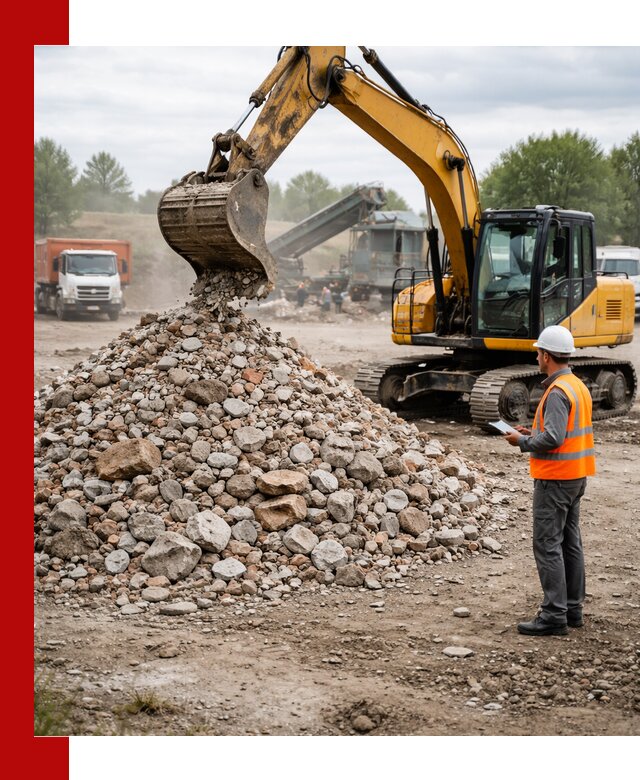 Доставка и вывоз строительного боя в Невинномысске