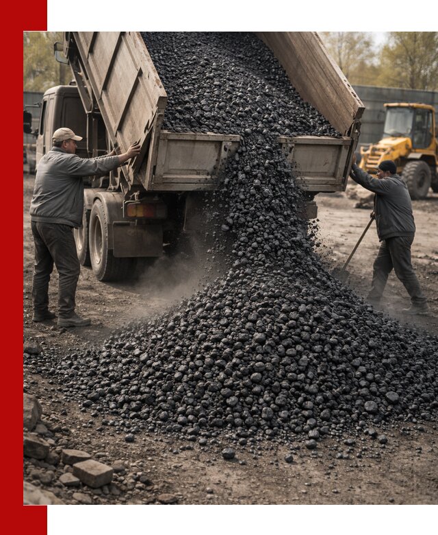 Доставка угля семечка самосвалами в Невинномысске