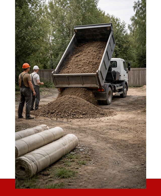 Доставка сыпучих материалов самосвалом в [cvi] от 4296 р. | ПРОНЕРУДНвн