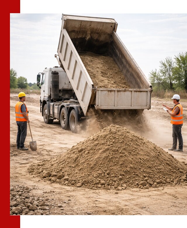 Доставка самосвалом 15 кубов в Невинномысске за город и по городу