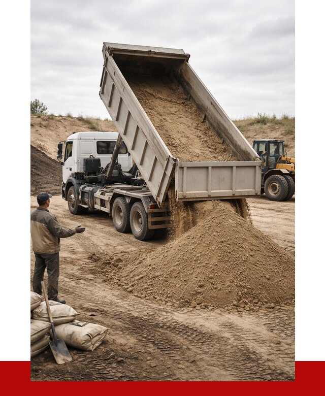 Доставка самосвалом 20 кубов в Невинномысске от 7672 р. | ПРОНЕРУДНвн