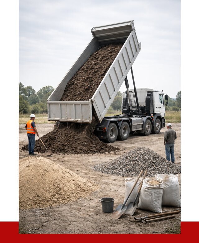 Доставка самосвалом 30 кубов в Невинномысске от 8695 р. | ПРОНЕРУДНвн