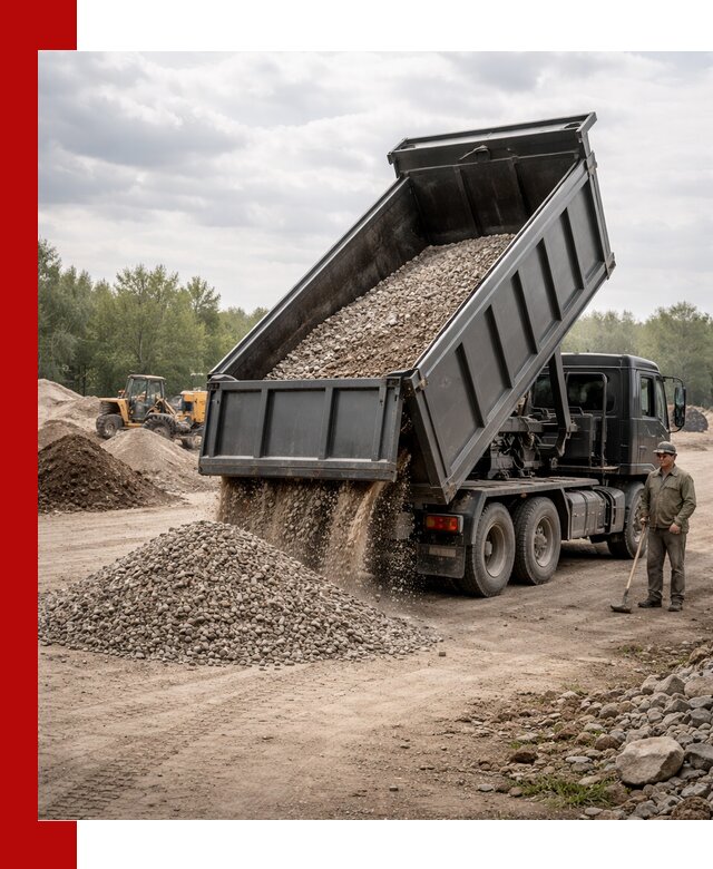 Доставка самосвалом 30 м3 по выгодным ценам в Невинномысске