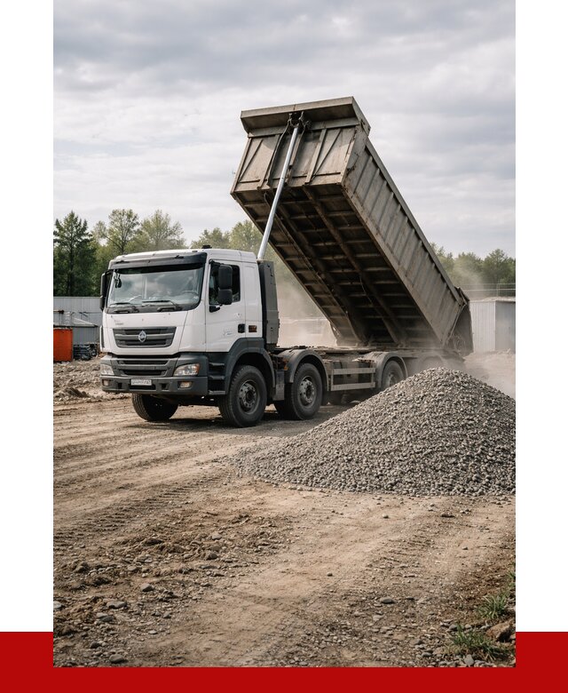 Доставка самосвалом 40 кубов в Невинномысске от 9206 р. | ПРОНЕРУДНвн