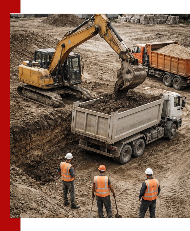 Разработка грунта для строительства и благоустройства в Невинномысске