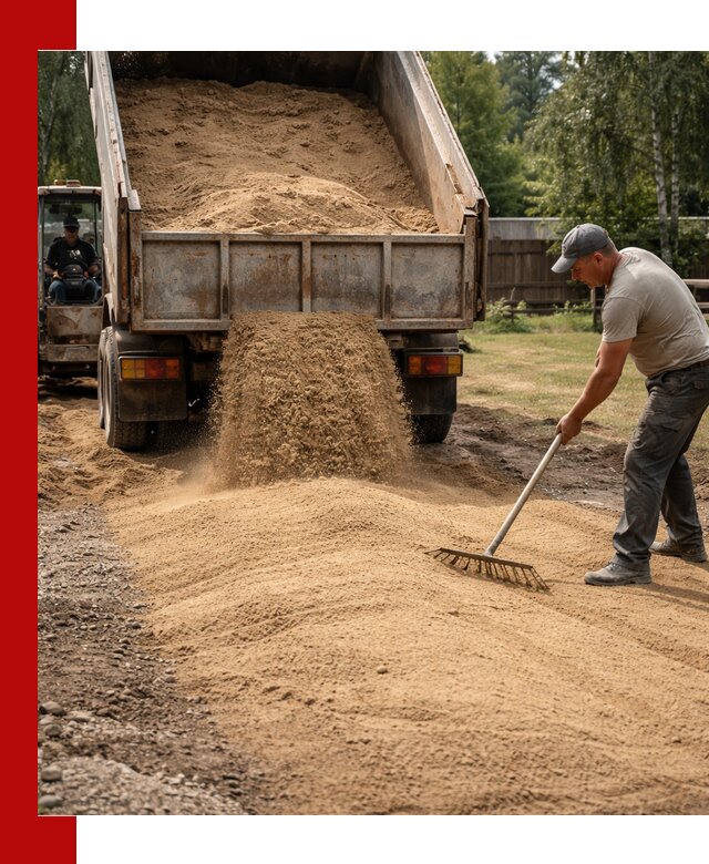 Отсыпка участка песком в Невинномысске быстро и качественно