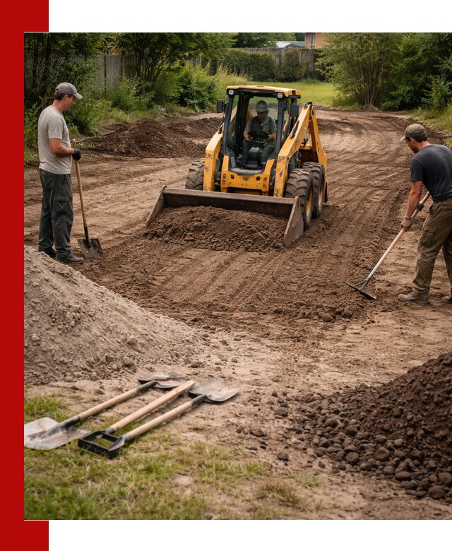 Планировка участка грунтом с вывозом и доставкой в Невинномысске